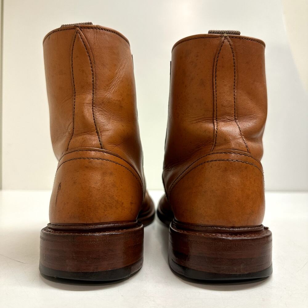VGUC Tricker's Women;s Brown Cap Toe Boots RARE Made in England UK 5 / US 6 - Picture 6 of 13
